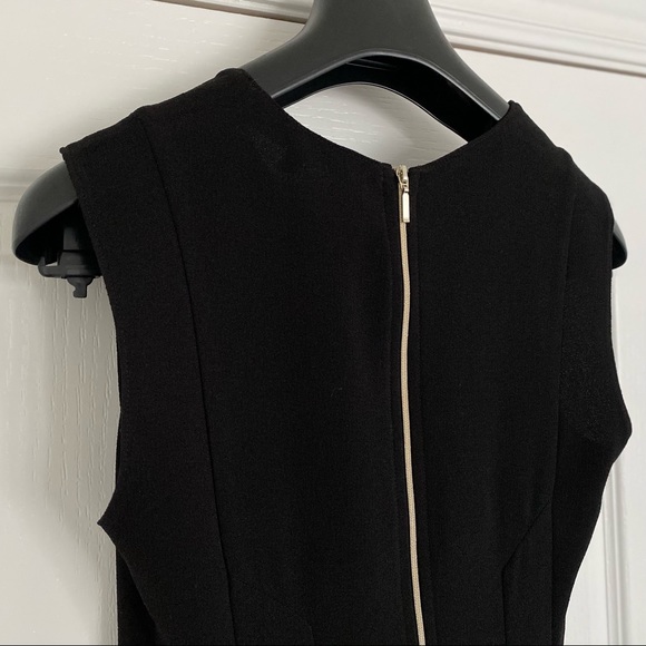 Dynamite | Black Classic Fit and Flare Dress - Picture 3 of 9